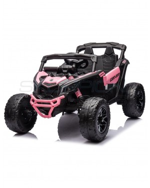 Παιδικό Αυτοκίνητο Skorpion Wheels Can-Am Maverick X RC 12V Ροζ - 5247040R