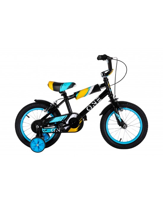 Παιδικό Ποδήλατο Skorpion Wheels One 14' Κίτρινο - Μπλε - 572151641Y