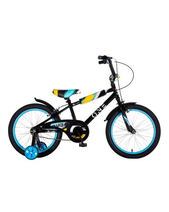 Παιδικό Ποδήλατο Skorpion Wheels One 18' Κίτρινο - Μπλε - 572151643Y