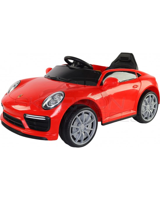 Παιδικό Αυτοκίνητο Skorpion Wheels Porsche 911 Style 6V Κόκκινο - 5240911