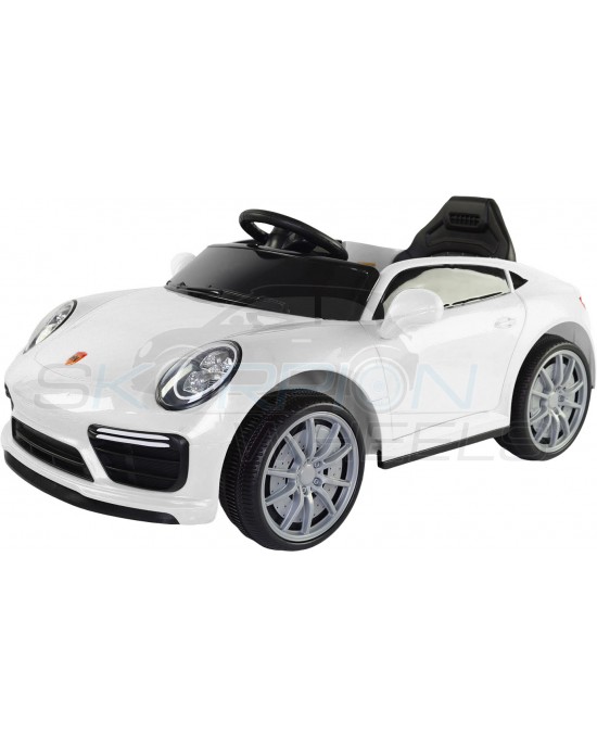 Παιδικό Αυτοκίνητο Skorpion Wheels Porsche 911 Style 6V Λευκό - 5240911