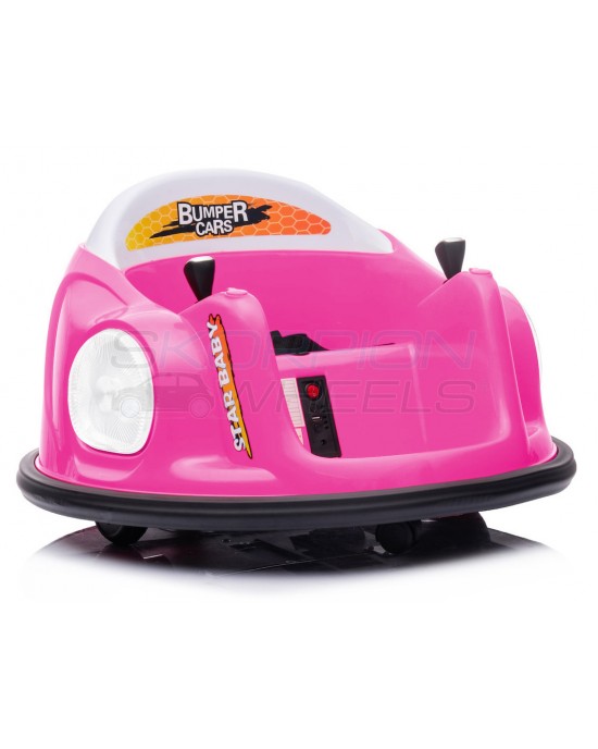 Παιδικό Όχημα Skorpion Wheels Throne-X Bumper Car 6V Ροζ - 5244011