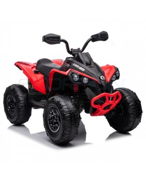 Παιδική Γουρούνα Can-Am Renegade Skorpion Wheels 12V Κόκκινο - 5245003K