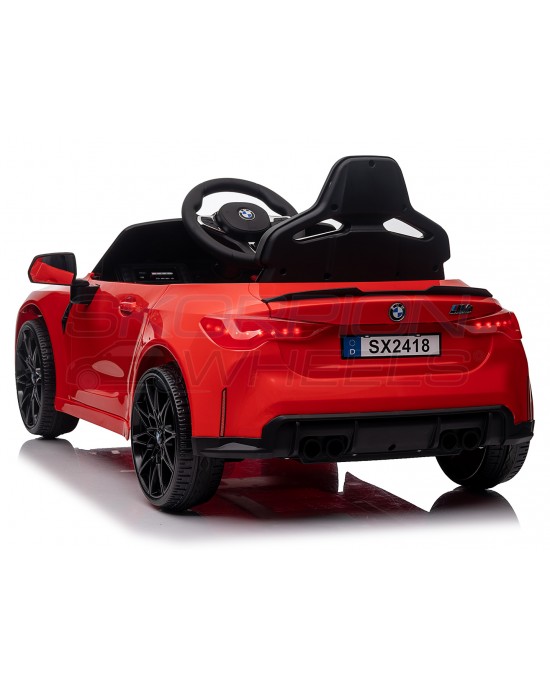 Παιδικό Αυτοκίνητο Skorpion Bmw M4 Original 12V Κόκκινο - 5246006K