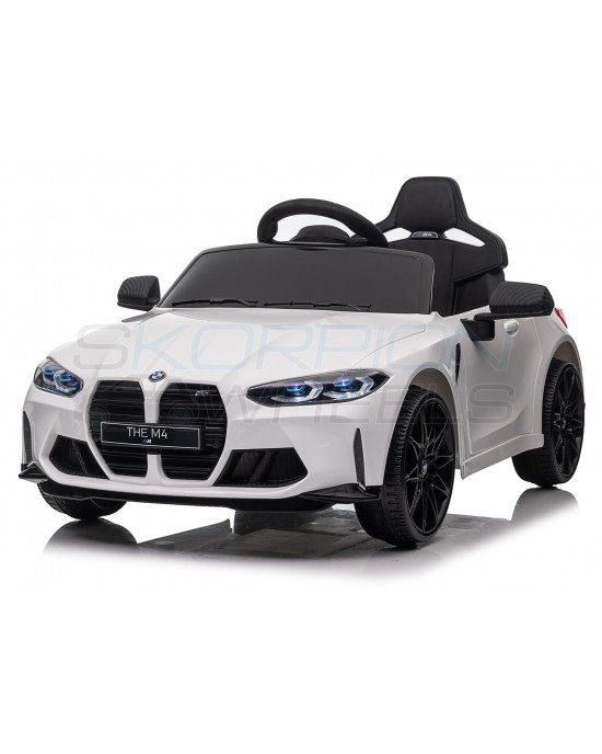Παιδικό Αυτοκίνητο Skorpion Bmw M4 Original 12V Λευκό - 5246006A