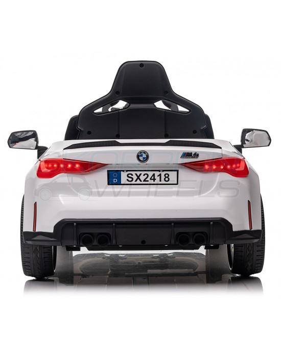 Παιδικό Αυτοκίνητο Skorpion Bmw M4 Original 12V Λευκό - 5246006A