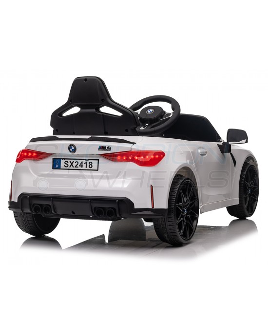 Παιδικό Αυτοκίνητο Skorpion Bmw M4 Original 12V Λευκό - 5246006A