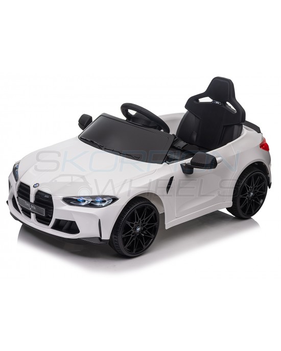 Παιδικό Αυτοκίνητο Skorpion Bmw M4 Original 12V Λευκό - 5246006A