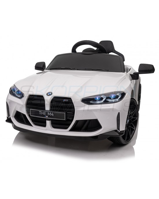 Παιδικό Αυτοκίνητο Skorpion Bmw M4 Original 12V Λευκό - 5246006A