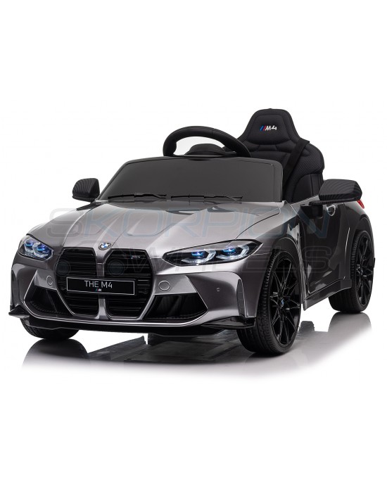 Παιδικό Αυτοκίνητο Skorpion Bmw M4 Original 12V Γκρί- 52460061G