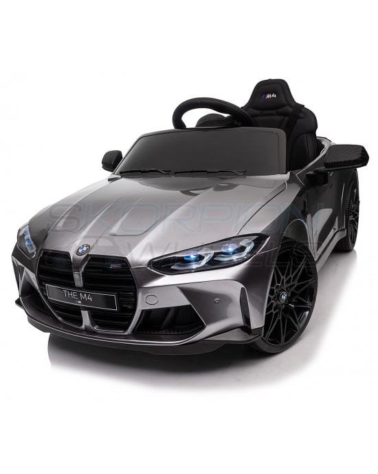 Παιδικό Αυτοκίνητο Skorpion Bmw M4 Original 12V Γκρί- 52460061G