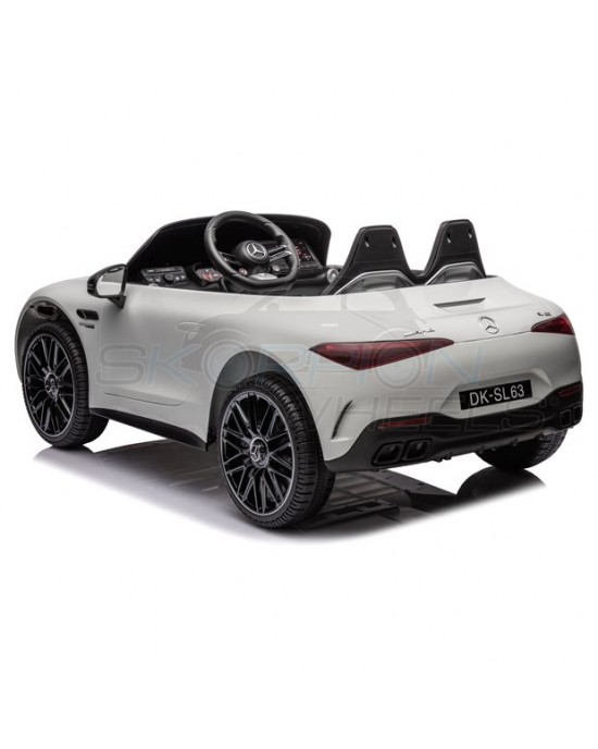 Παιδικό Αυτοκίνητο Skorpion Mercedes Benz SL 63 AMG Original 12V Λευκό - 5246061