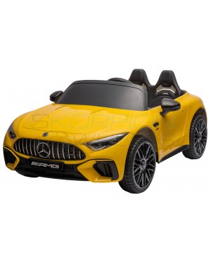 Παιδικό Αυτοκίνητο Skorpion Mercedes Benz SL 63 AMG Original 12V Κίτρινο - 52460611Y