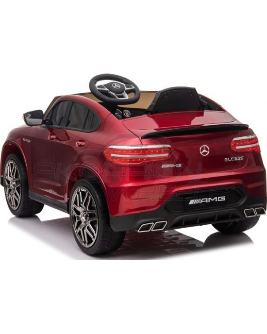 Παιδικό Αυτοκίνητο Skorpion Mercedes Benz GLC 63S AMG Original 12V Μπορντό - 52460621K