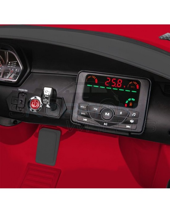 Παιδικό Αυτοκίνητο Skorpion Lamborghini Aventador SVJ Original 24V Κόκκινο - 52460691