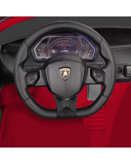 Παιδικό Αυτοκίνητο Skorpion Lamborghini Aventador SVJ Original 24V Κόκκινο - 52460691