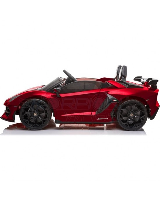 Παιδικό Αυτοκίνητο Skorpion Lamborghini Aventador SVJ Original 24V Κόκκινο - 52460691