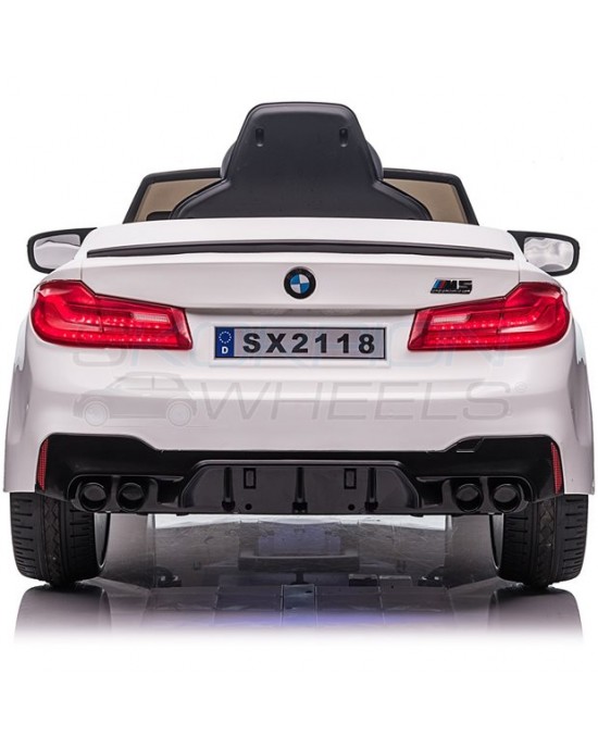 Παιδικό Αυτοκίνητο Skorpion Bmw M5 Original 12V Λευκό - 5246095A