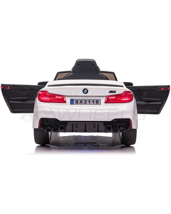 Παιδικό Αυτοκίνητο Skorpion Bmw M5 Original 12V Λευκό - 5246095A