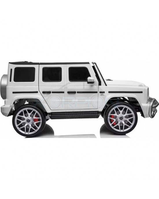Παιδικό Αυτοκίνητο Skorpion Mercedes Benz G63 AMG 12V Λευκό - 5247037