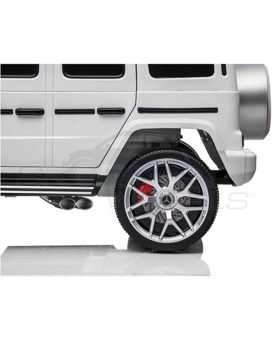 Παιδικό Αυτοκίνητο Skorpion Mercedes Benz G63 AMG 12V Λευκό - 5247037