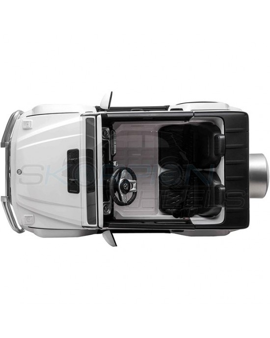 Παιδικό Αυτοκίνητο Skorpion Mercedes Benz G63 AMG 12V Λευκό - 5247037