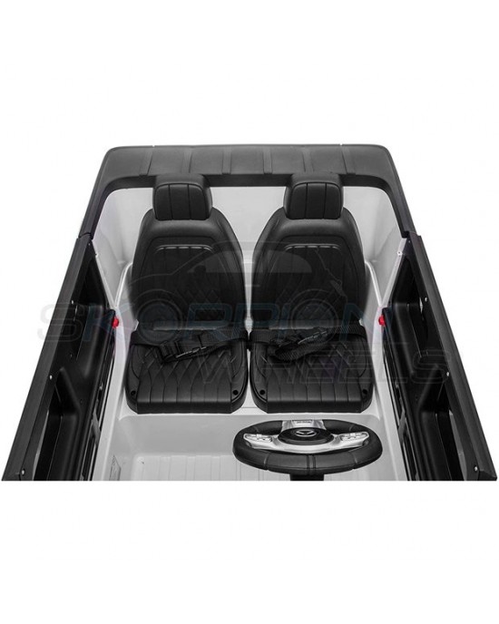 Παιδικό Αυτοκίνητο Skorpion Mercedes Benz G63 AMG 12V Λευκό - 5247037