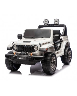 Παιδικό Αυτοκίνητο Skorpion JEEP Wrangler Rubicon 12V Λευκό - 5247052A