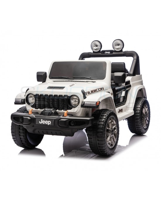 Παιδικό Αυτοκίνητο Skorpion JEEP Wrangler Rubicon 12V Λευκό - 5247052A
