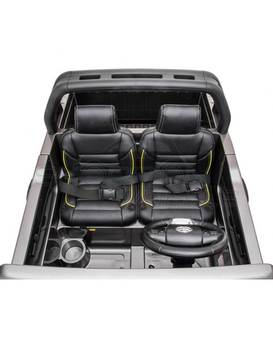 Παιδικό Αυτοκίνητο Skorpion Toyota Hilux 24V Με Οθόνη Γκρι - 52470742G