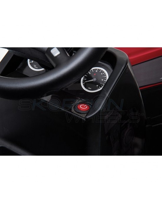 Παιδικό Αυτοκίνητο Skorpion Τρακτέρ Με Καρότσα Μπορντό - 5248025K