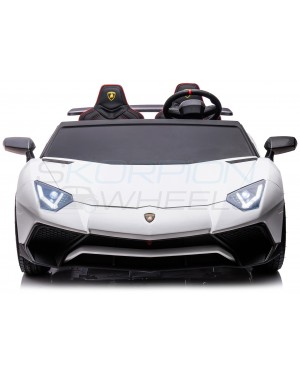 Παιδικό Αυτοκίνητο Skorpion Lamborghini Aventador SV Original 24V Λευκό - 5249025