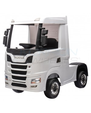 Παιδική Νταλίκα Skorpion Scania Original 12V Λευκή - 5249098