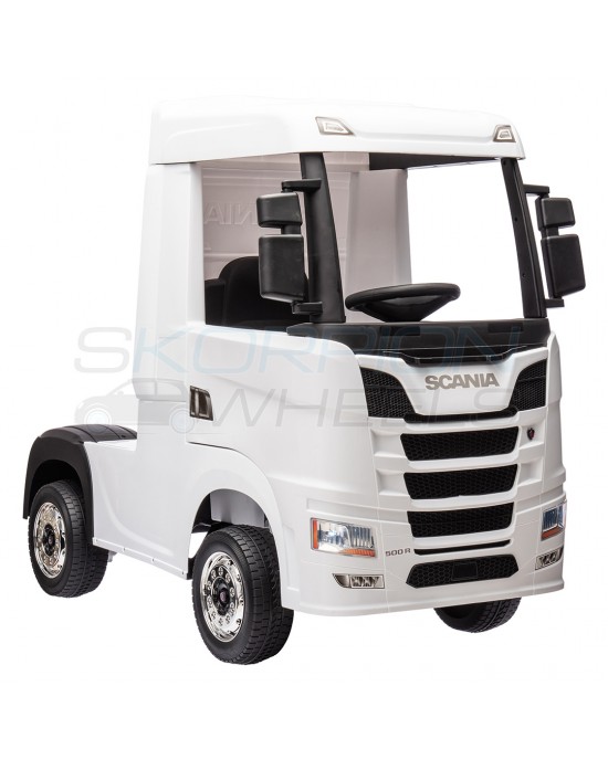 Παιδική Νταλίκα Skorpion Scania Original 12V Λευκή - 5249098