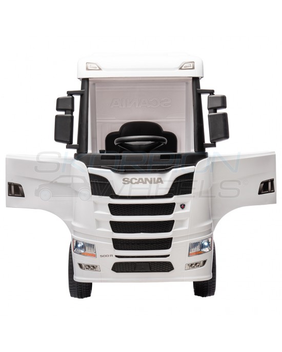 Παιδική Νταλίκα Skorpion Scania Original 12V Λευκή - 5249098