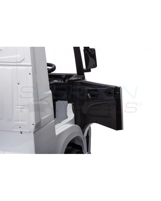 Παιδική Νταλίκα Skorpion Scania Original 12V Λευκή - 5249098