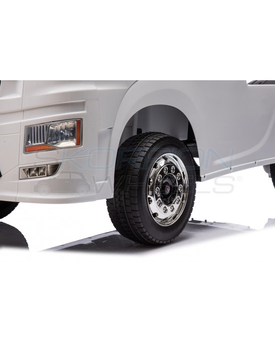 Παιδική Νταλίκα Skorpion Scania Original 12V Λευκή - 5249098