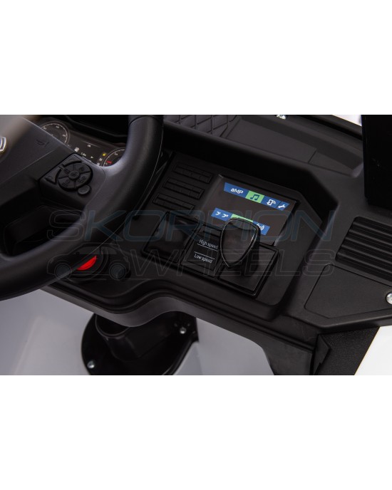 Παιδική Νταλίκα Skorpion Scania Original 12V Λευκή - 5249098