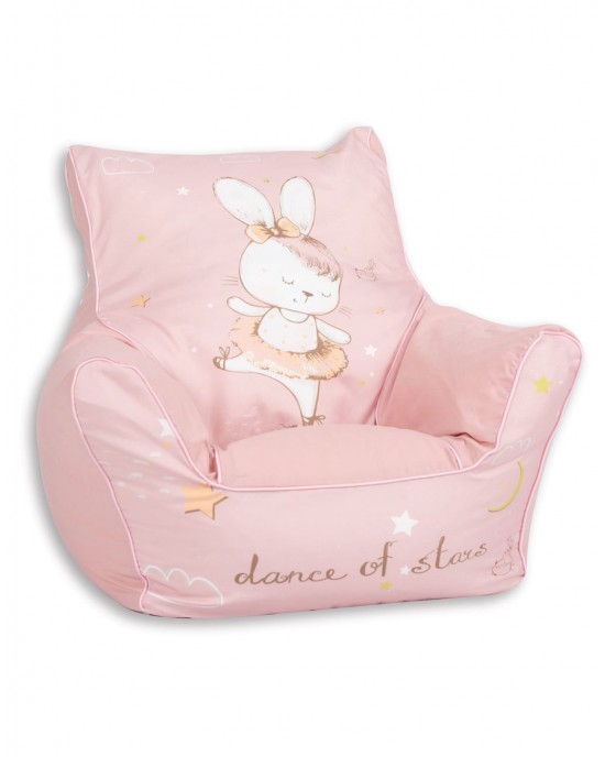 Παιδική Υφασμάτινη Πολυθρόνα Bean Ballet Bunny Dance Of Stars - TEX5-25013
