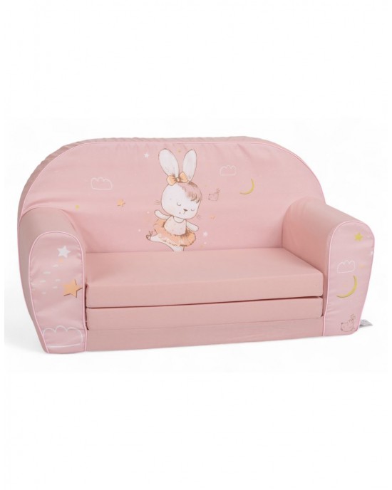 Παιδικός Υφασμάτινος Διπλός Καναπές Bunny Dance Of Stars - DT2-25013