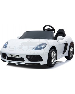 Παιδικό Αυτοκίνητο Skorpion Porsche Style Λευκό 12V - 5249012