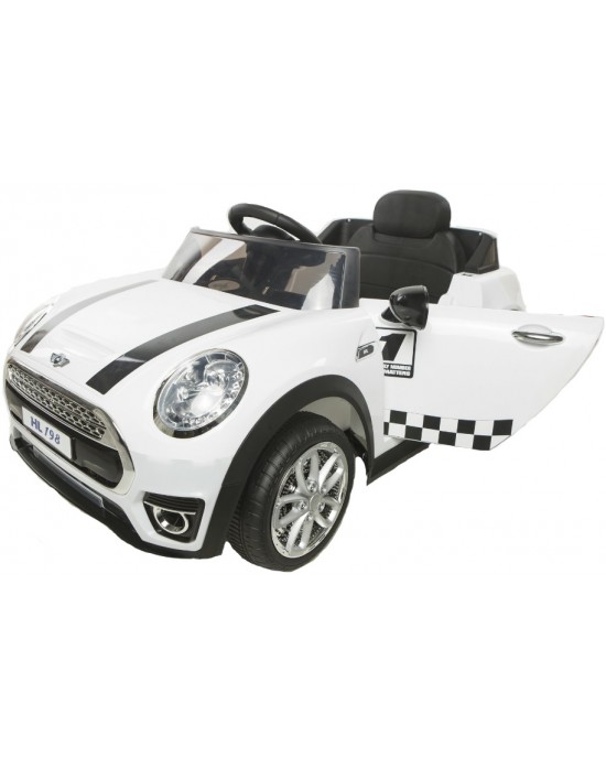 Παιδικό Αυτοκίνητο Skorpion Mini Cooper Style 12V Λευκό - 5246098