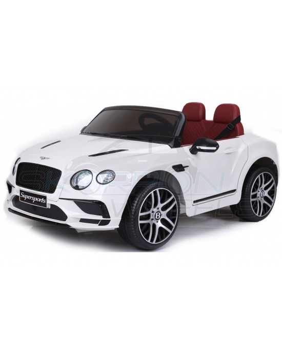 Παιδικό Αυτοκίνητο Skorpion 12V Bentley Continental Supersports Λευκό - 5246015