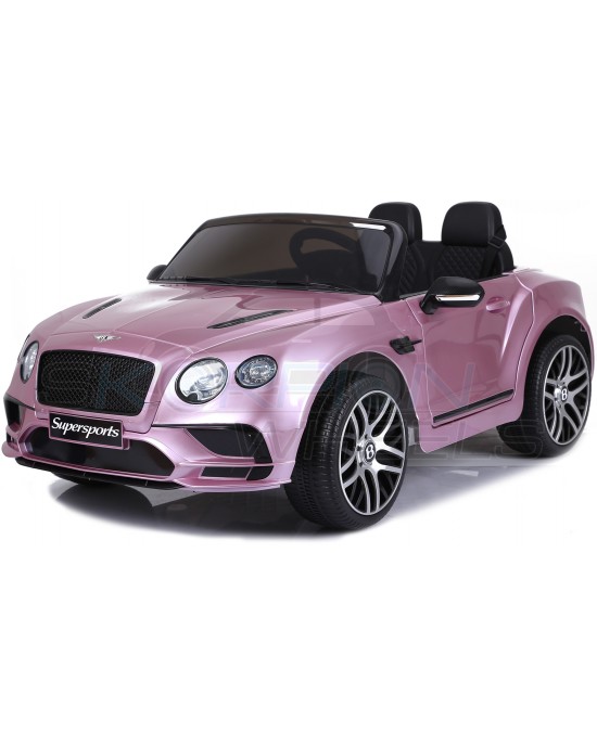 Παιδικό Αυτοκίνητο Skorpion 12V Bentley Continental Supersports Ροζ - 52460151