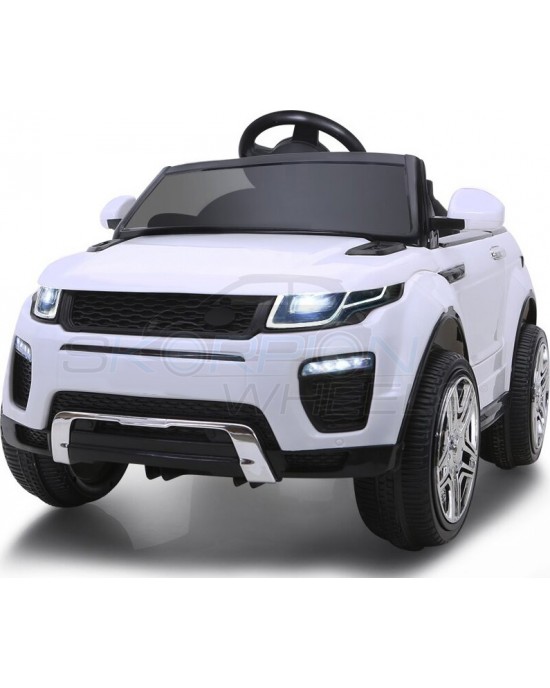 Παιδικό Αυτοκίνητο Skorpion Land Rover Style 12V Λευκό - 5246044