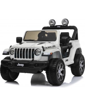 Παιδικό Αυτοκίνητο Skorpion JEEP Wrangler Rubicon 12V Λευκό - 5247052A