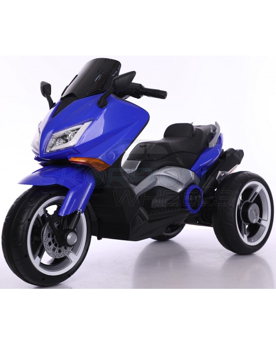 Παιδική Μηχανή Skorpion 12V Yamaha T-MAX Style Μπλε Με 3 Ρόδες - 5245090