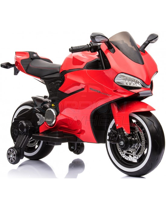 Παιδική Μηχανή Skorpion 12V Ducati 1199 Panigale S Style Κόκκινη - 5245016