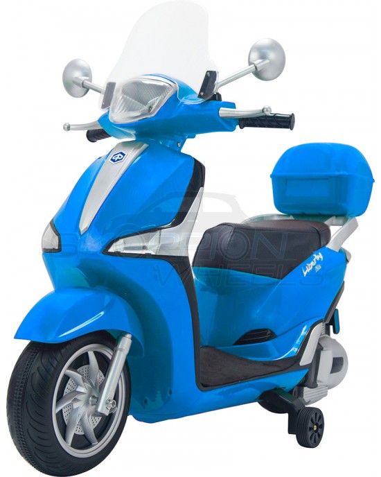 Παιδική Μηχανή Skorpion 12V Piaggio Liberty Original Μπλε - 52450961