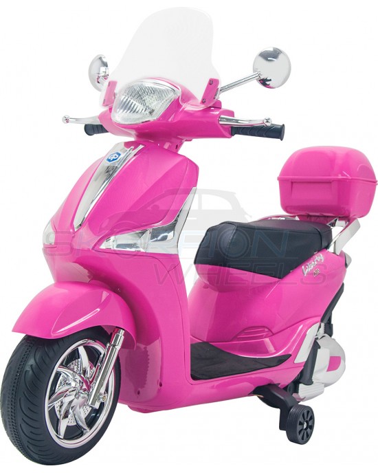 Παιδική Μηχανή Skorpion 12V Piaggio Liberty Original Ροζ - 52450961